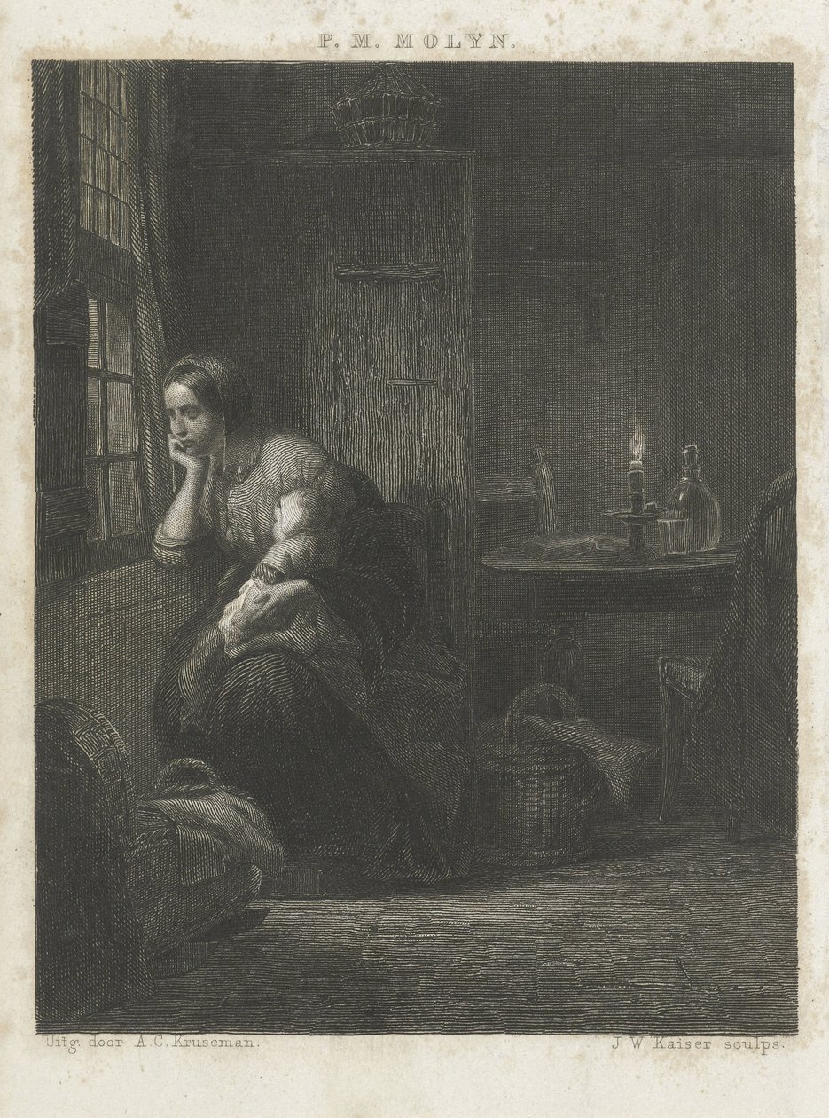 Femme avec enfant près d