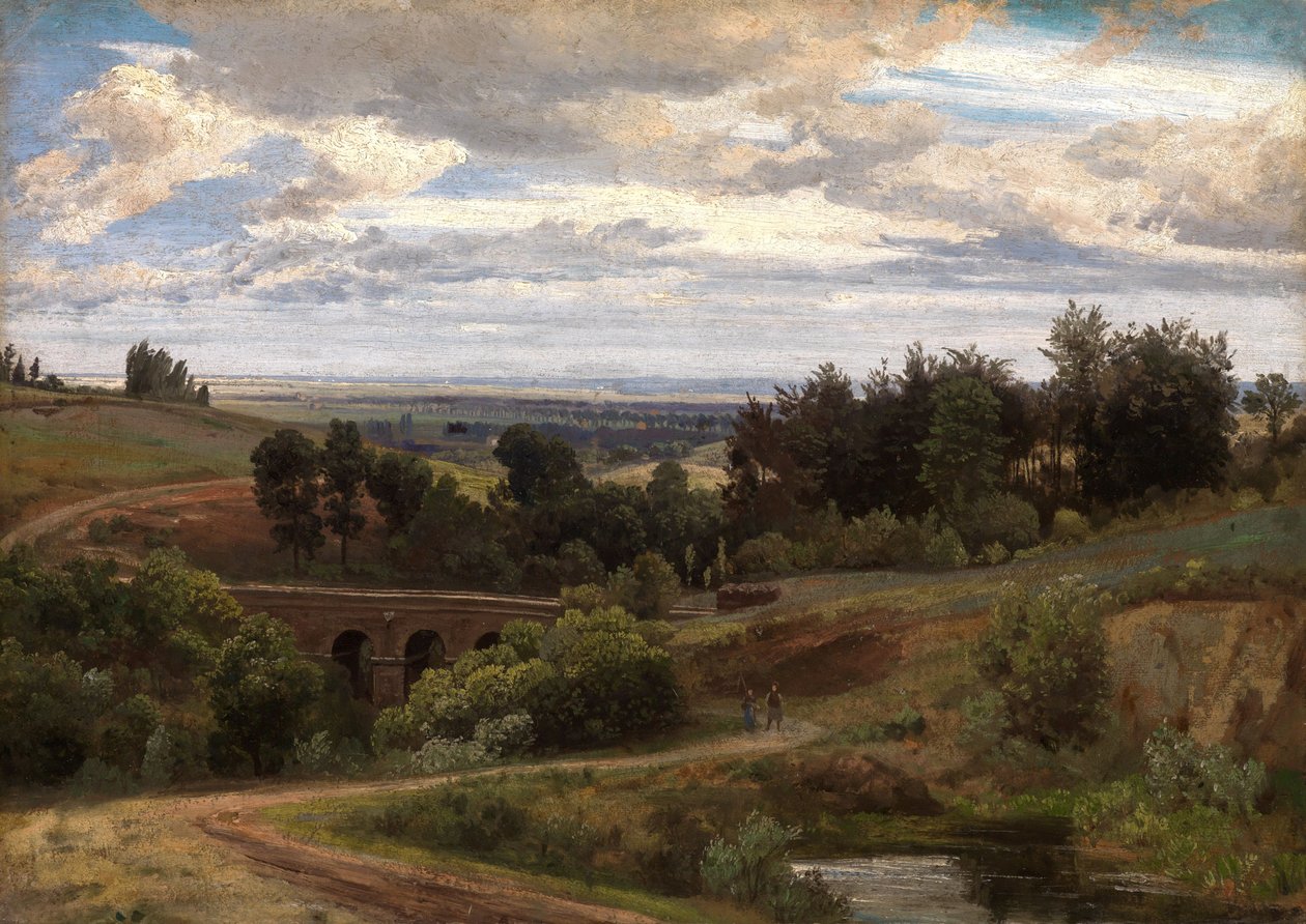 La vallée de la Melb près de Bonn - Johann Wilhelm Schirmer