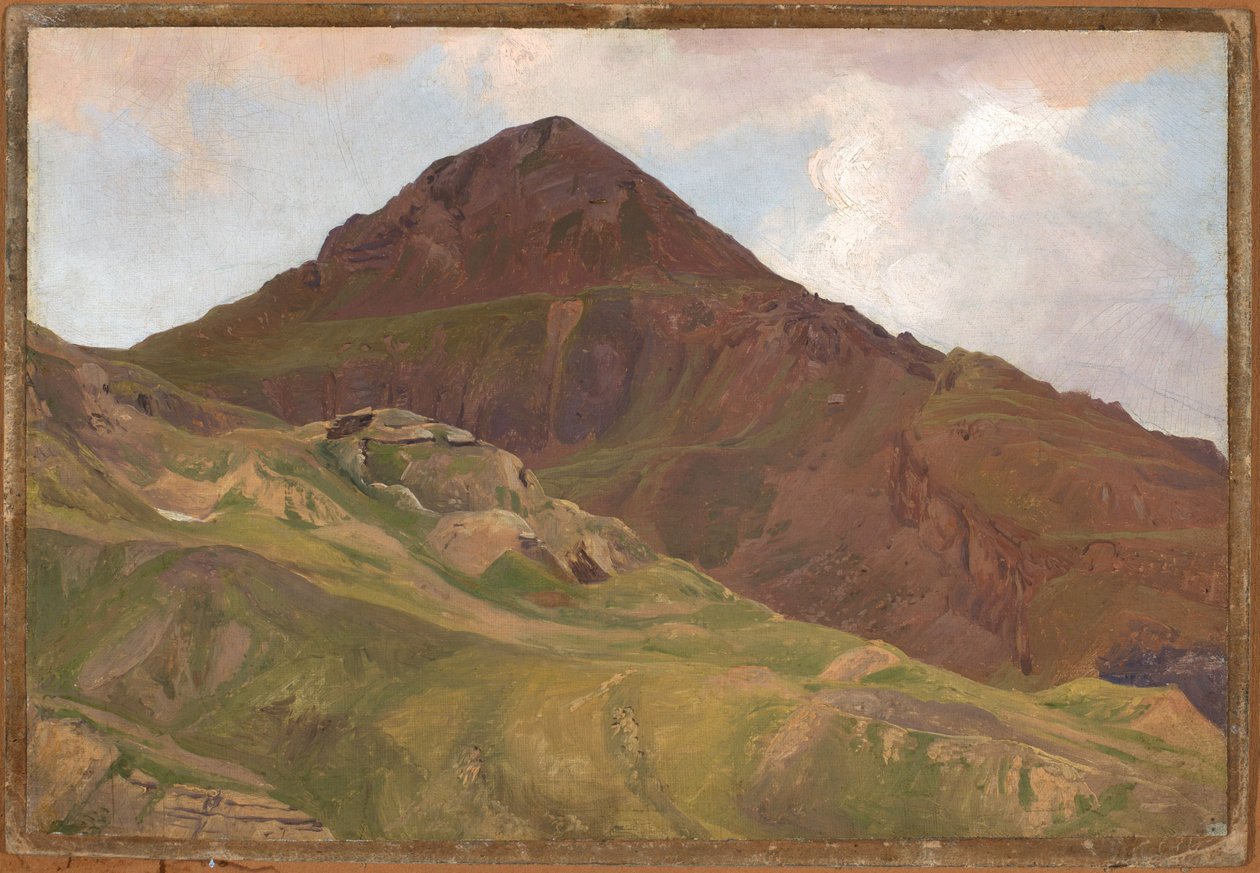 Paysage de haute montagne dénudé - Johann Wilhelm Schirmer