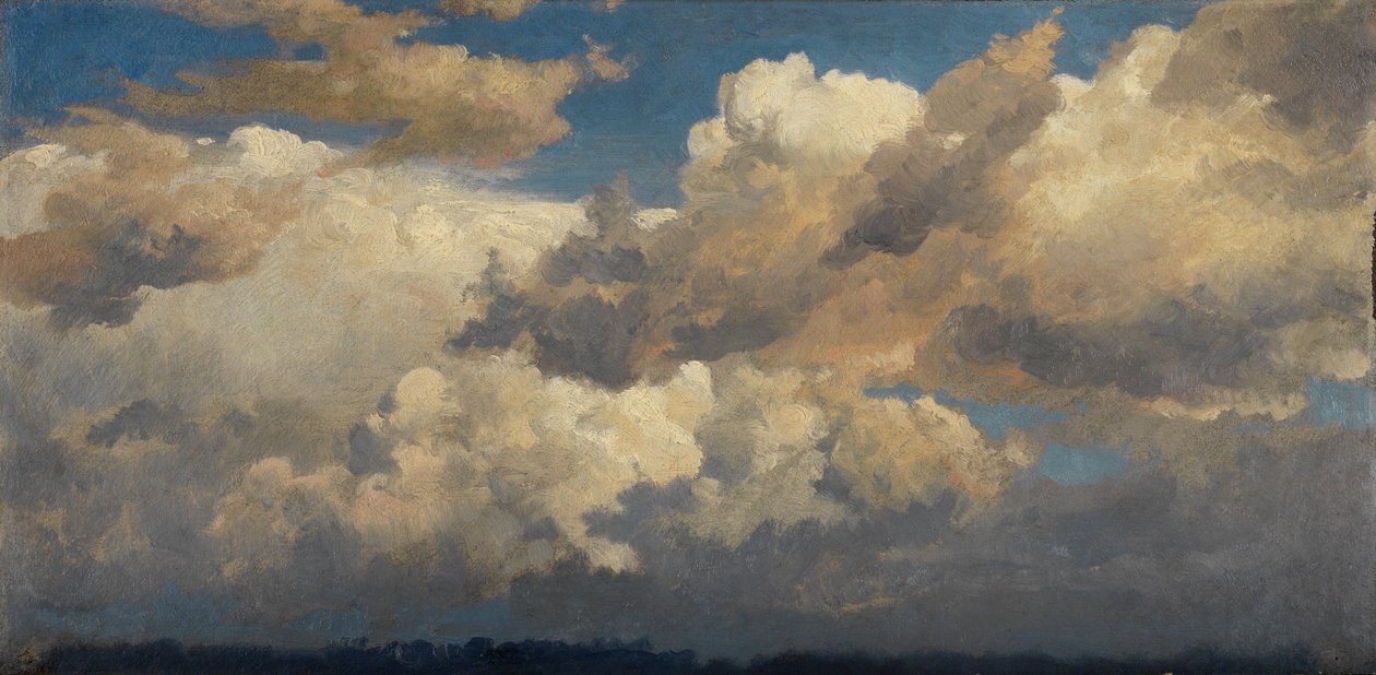 Étude sur les nuages - Johann Wilhelm Schirmer