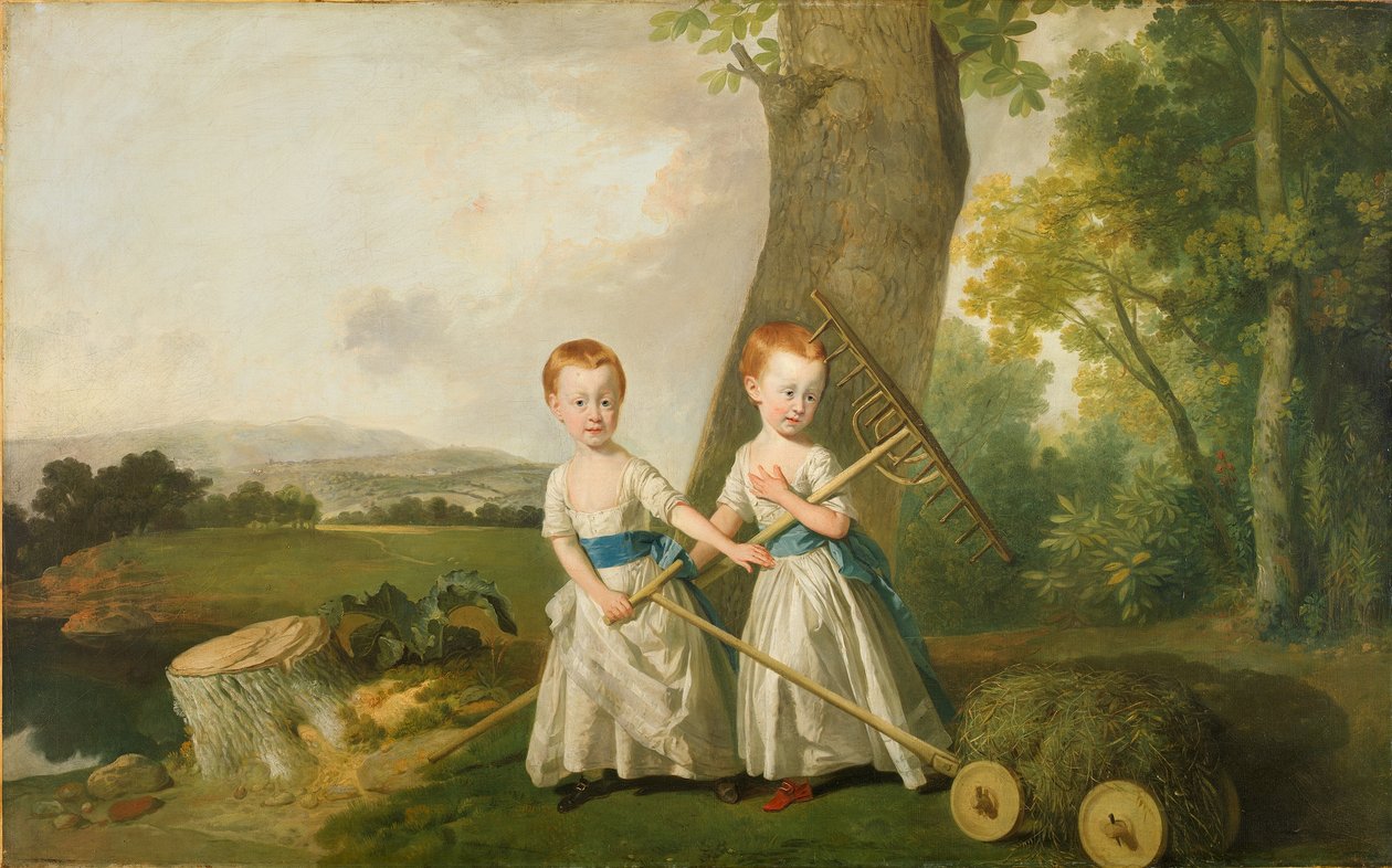 Les enfants Blunt, vers 1766-80 - Johan Joseph Zoffany