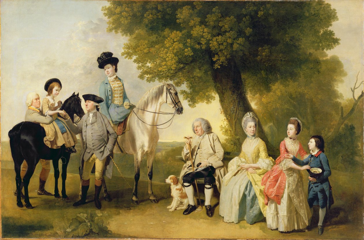 La famille Drummond, vers 1769 - Johann Zoffany