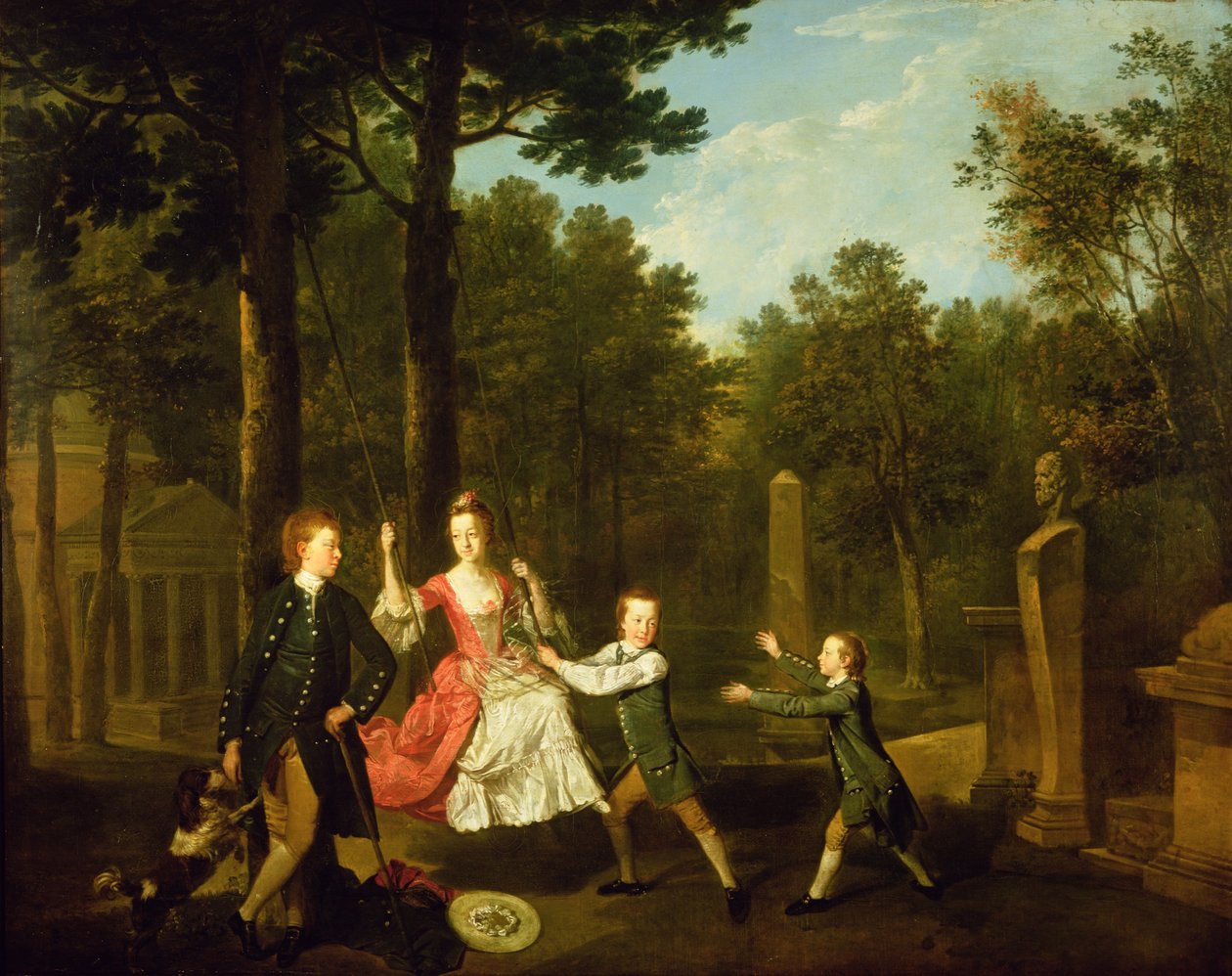 Les enfants du 4e duc de Devonshire - Johann Zoffany