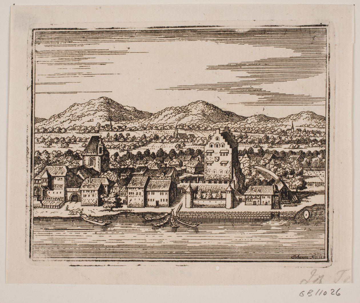 Une ville avec une rivière - Johanna Fosie