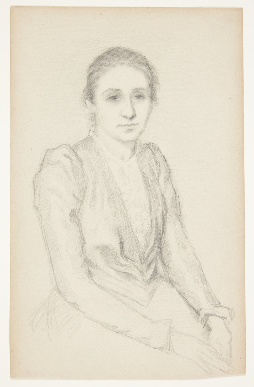 Portrait de Susette Holten - Johanne Krebs