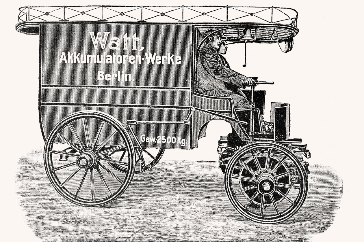 Chariot de commerce berlinois - Johannes Zacharias