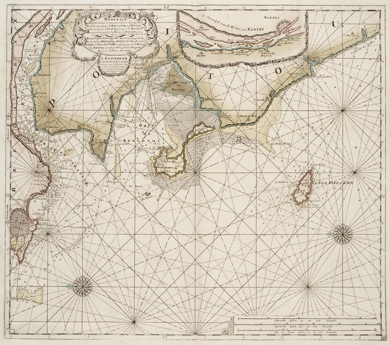 Embouchure de la Loire - Johannes van Keulen