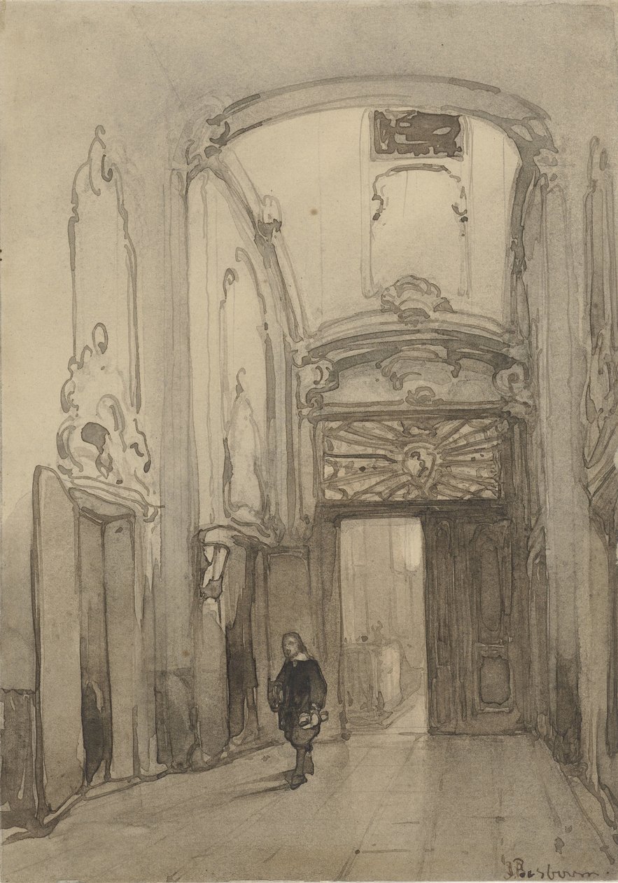 Portail rococo à l