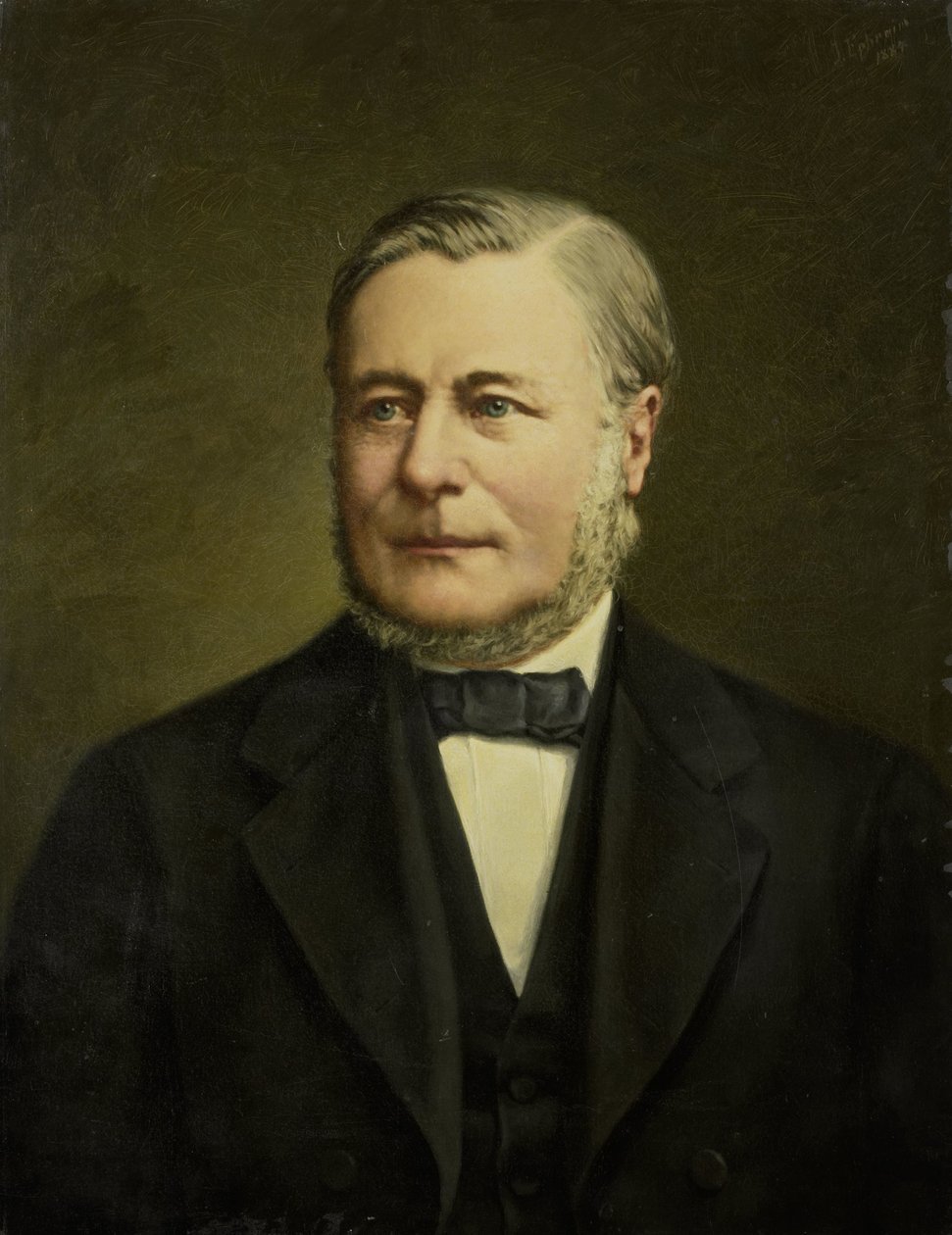 Portrait de Pieter Hendrik van Gelder (1822-1883) - Johannes Ephraim