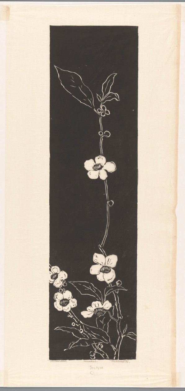 Fleur de thé - Johannes Frederik Engelbert ten Klooster (signed by artist)