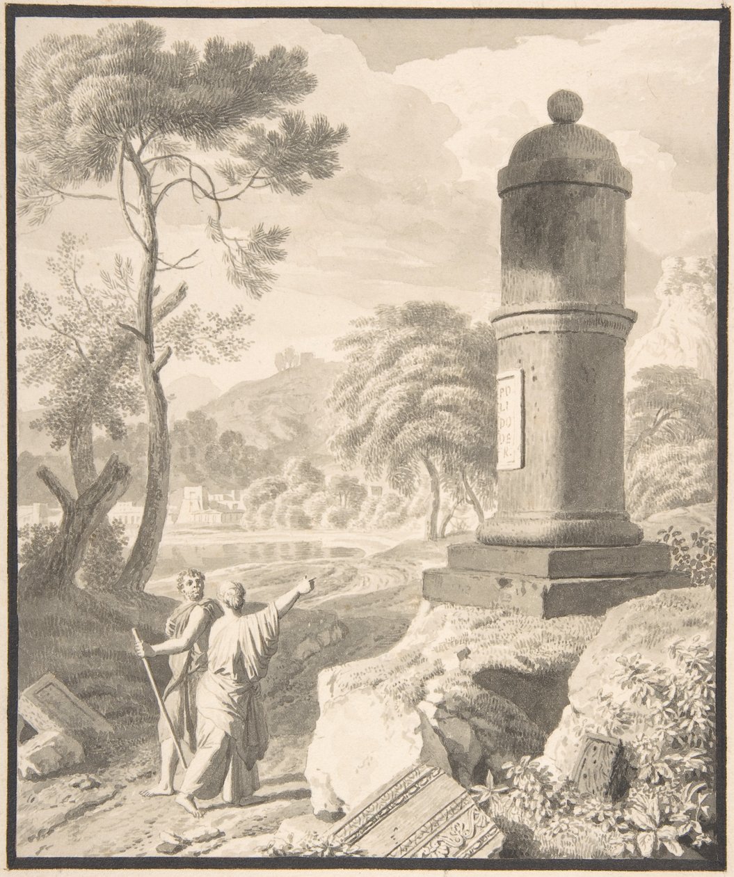 Paysage arcadien - Johannes Glauber