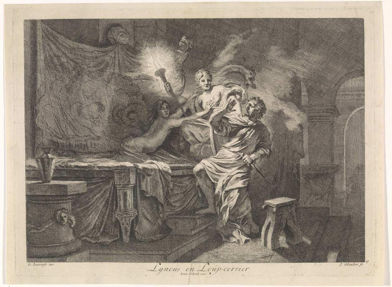Cérès empêche le meurtre de Triptolème (représentations bibliques, mythologiques et allégoriques) - Johannes Glauber