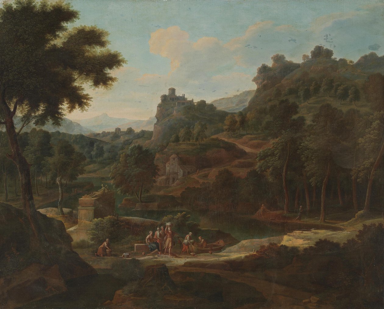 Un paysage idyllique au charme italien - Johannes Glauber