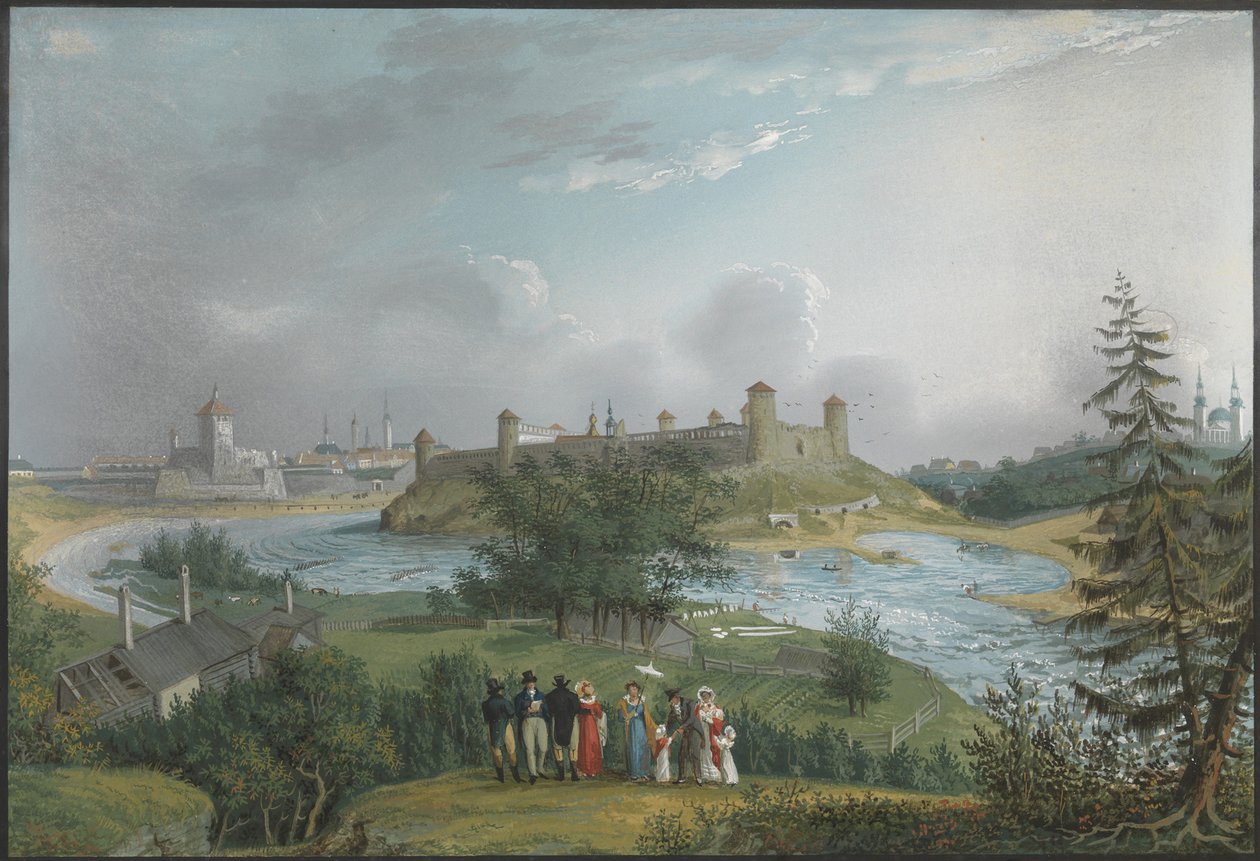 Vue de la forteresse d