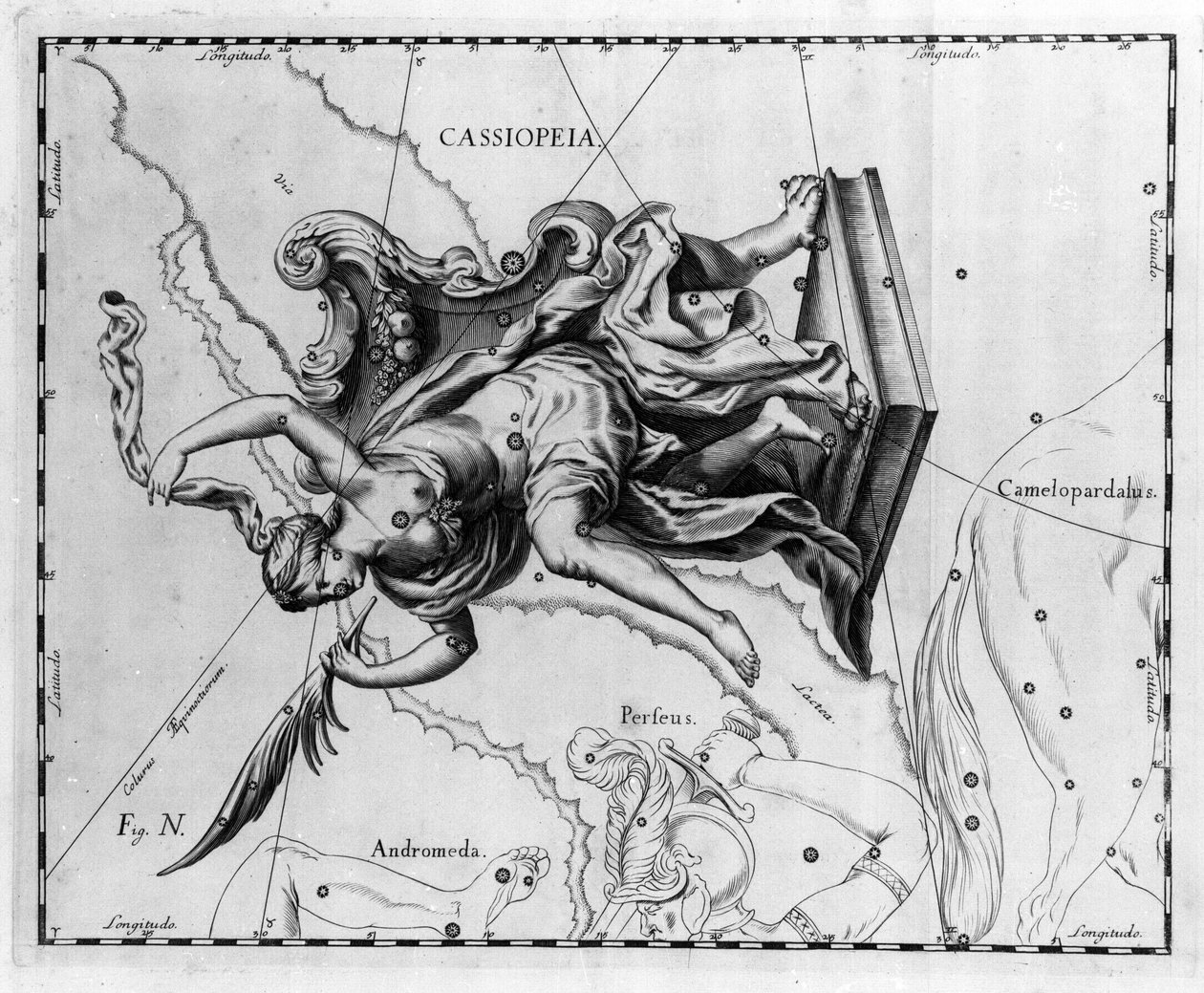 La constellation de Cassiopée : Cassiopée, épouse du roi d