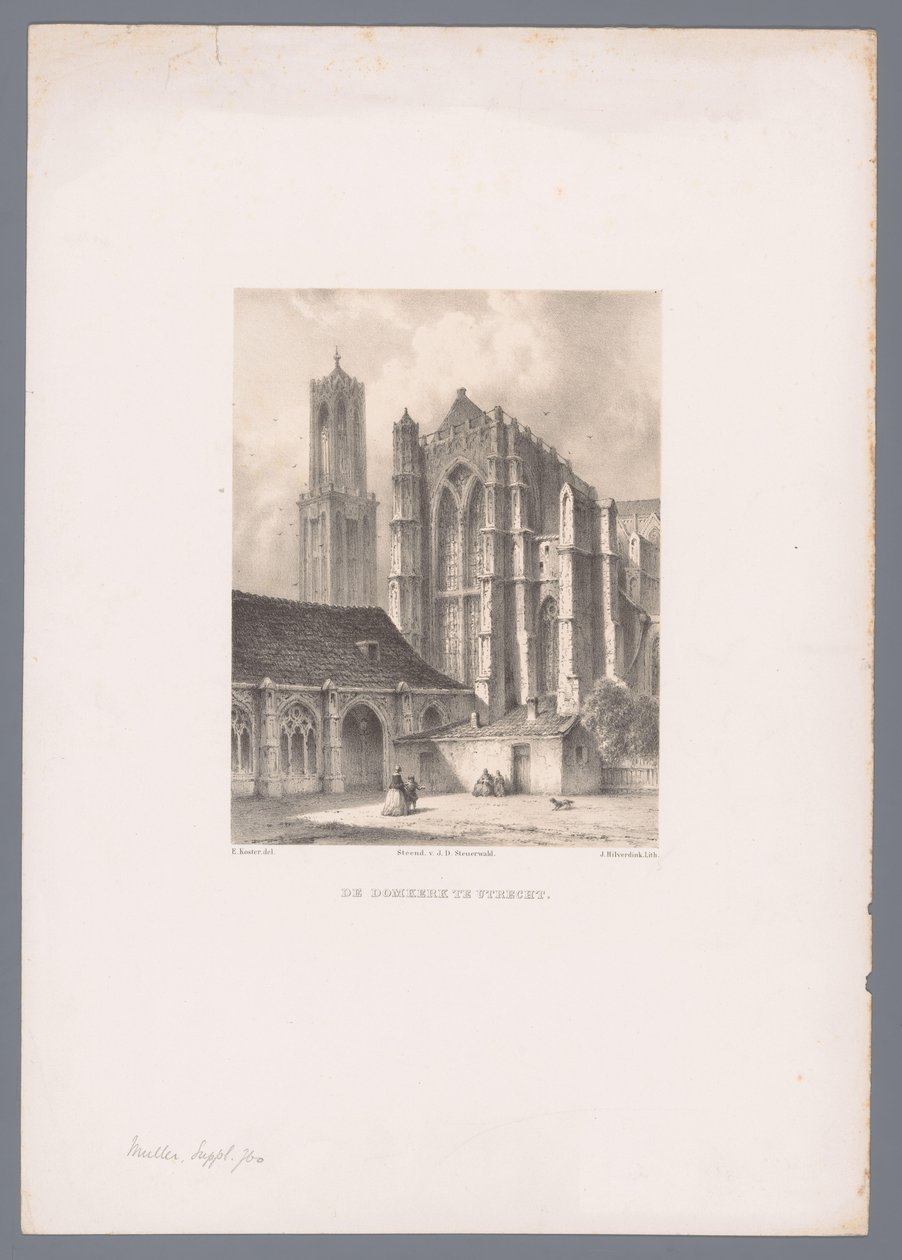 Vue de la cathédrale et de la tour de la cathédrale d