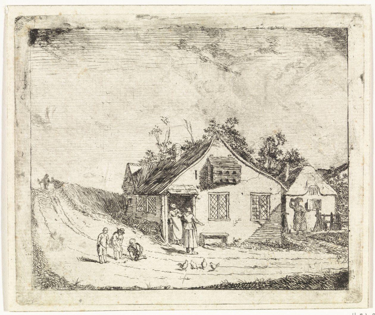 Deux maisons au bord d