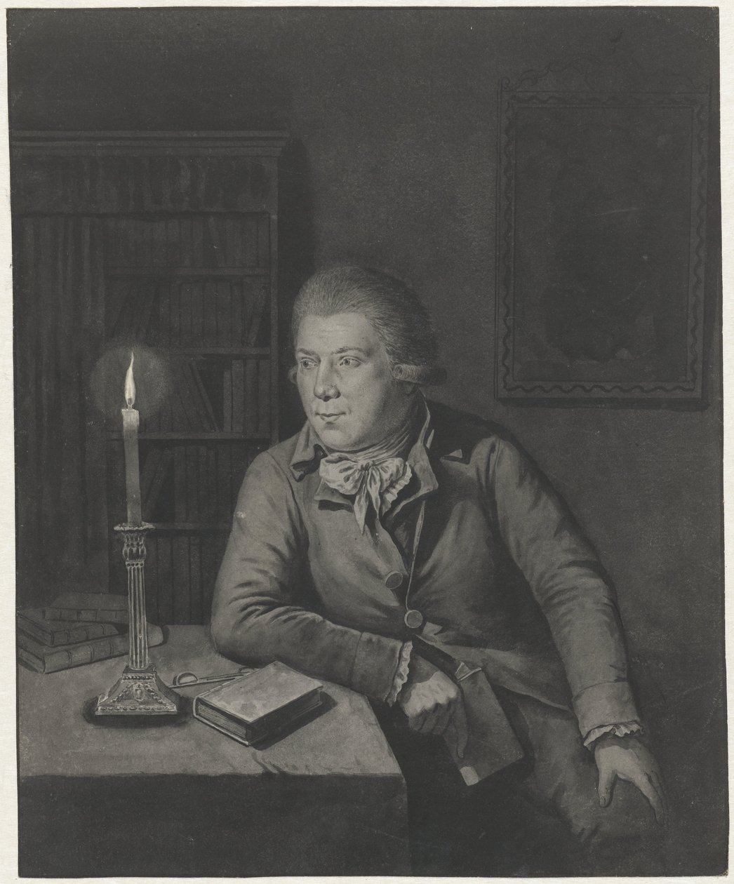 Autoportrait de Johannes Janson - Johannes Janson