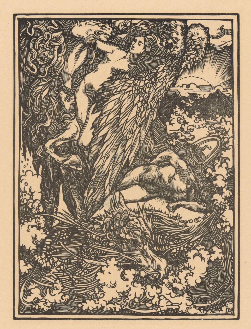 Persée et Andromède - Johannes Josephus Aarts