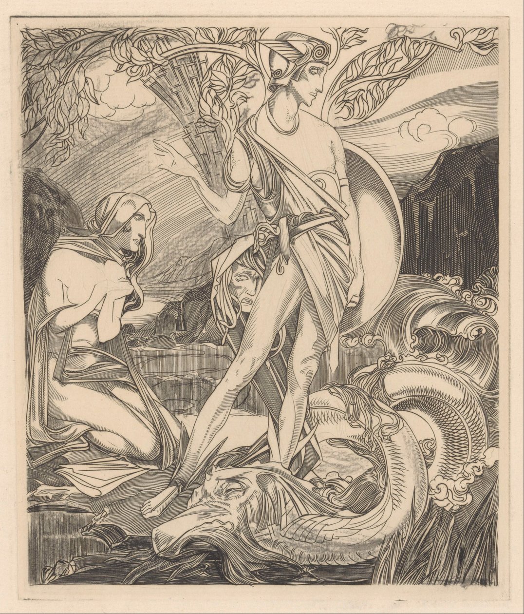 Persée et Andromède - Johannes Josephus Aarts