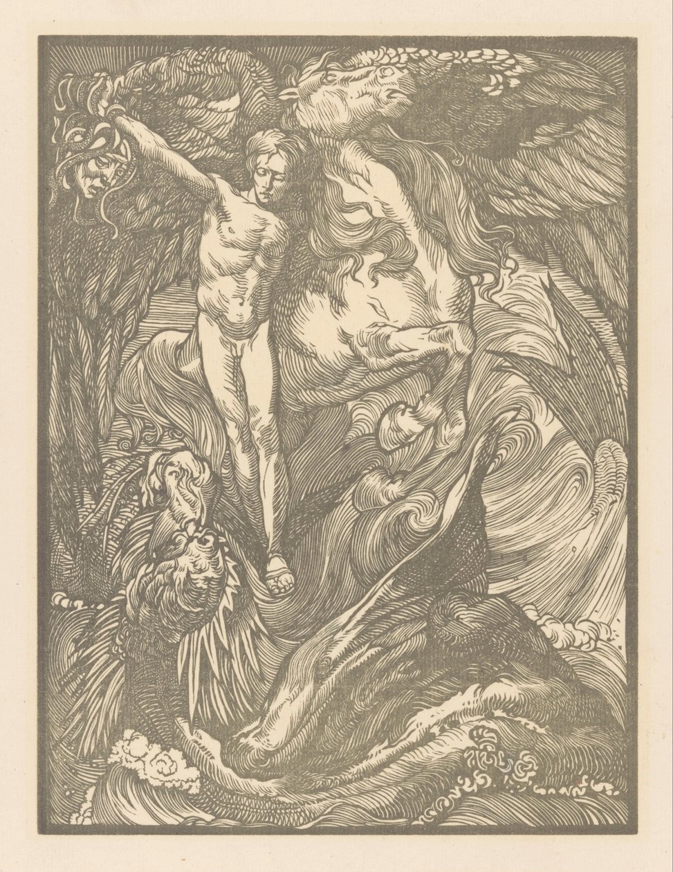 Persée et le monstre marin - Johannes Josephus Aarts