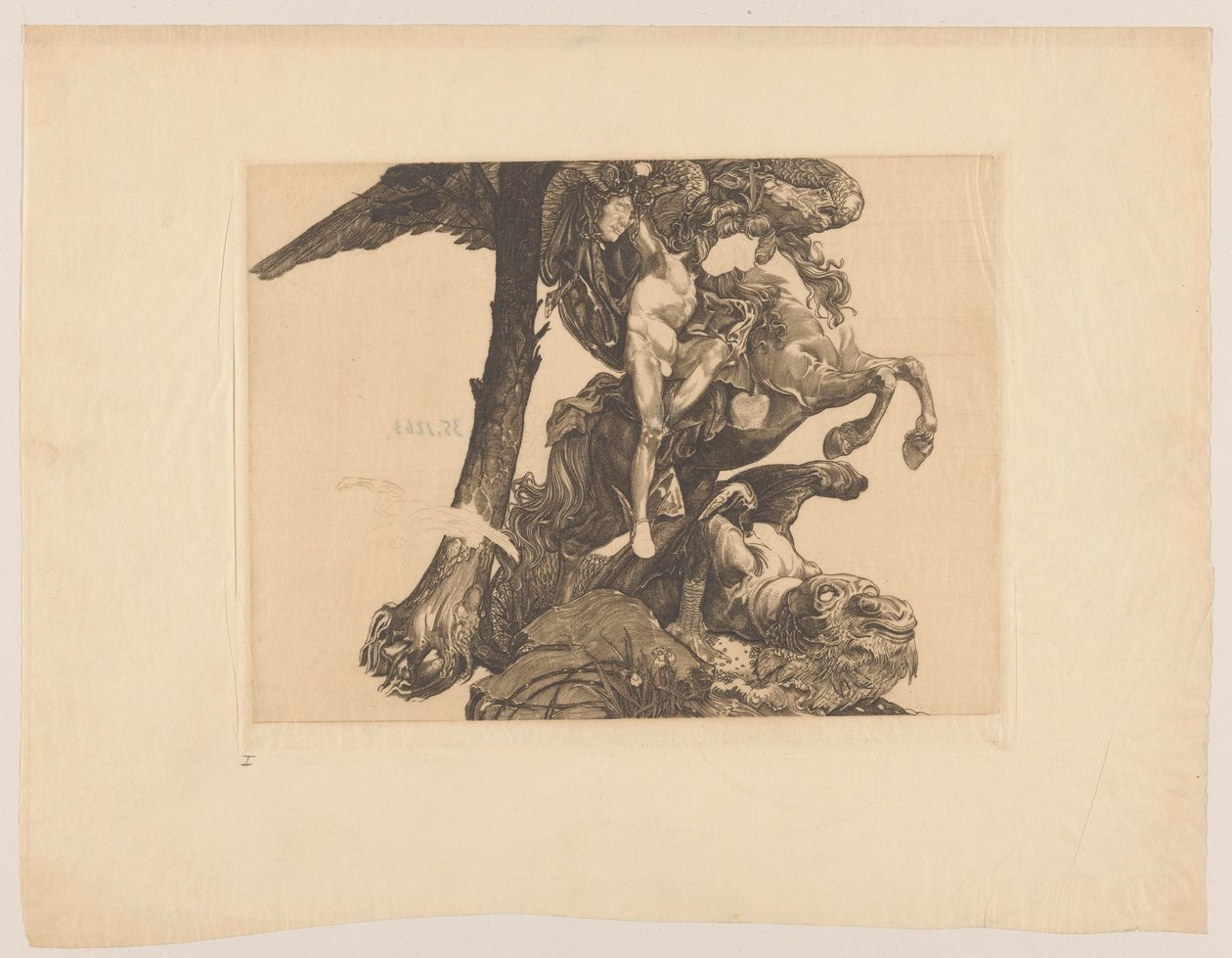 Persée et le monstre marin - Johannes Josephus Aarts