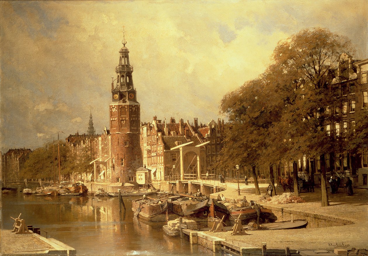 Vue du Marché Kalk, Amsterdam - Johannes Karel Christian Klinkenberg