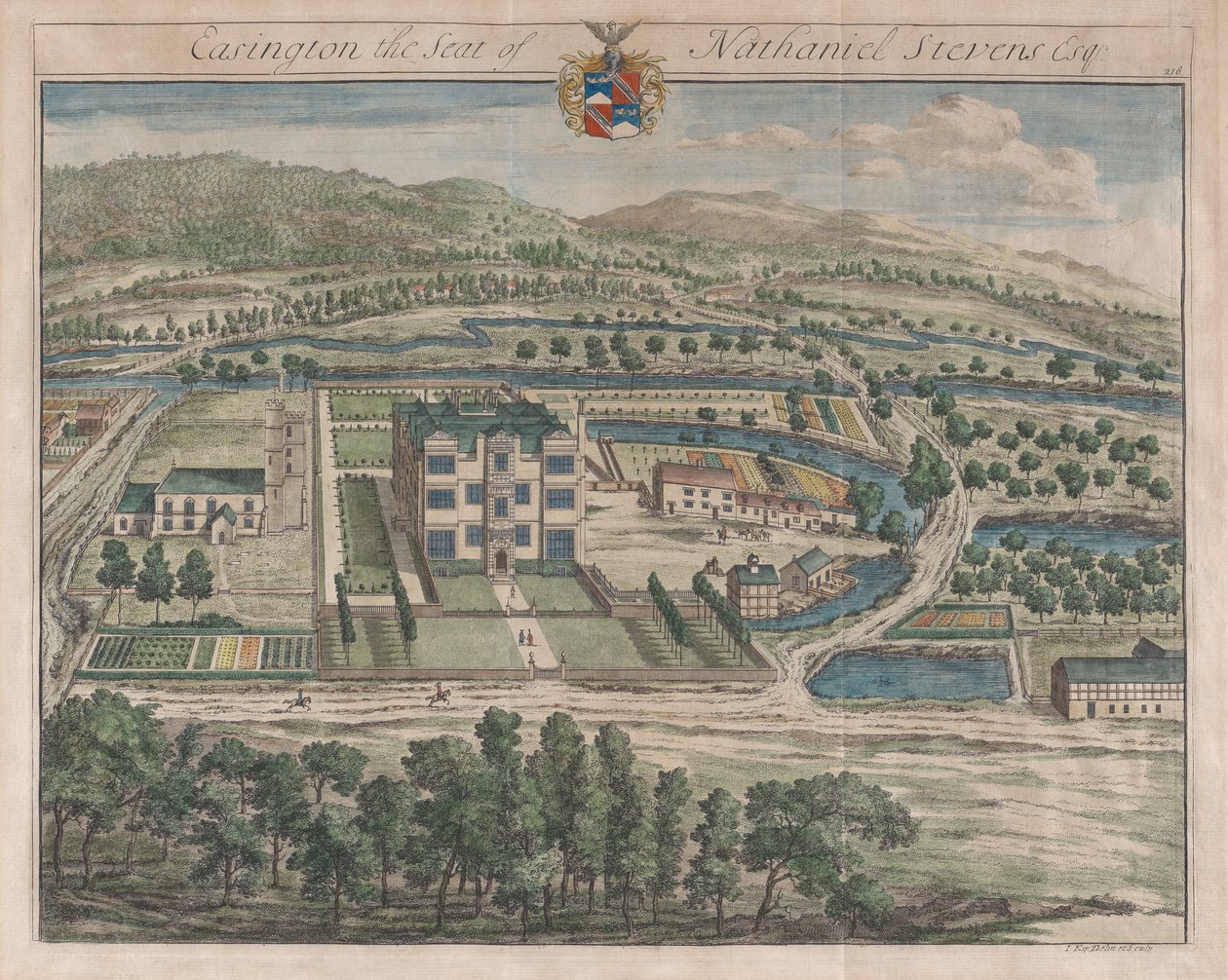 Easington, le siège de Nathaniel Stevens - Johannes Kip