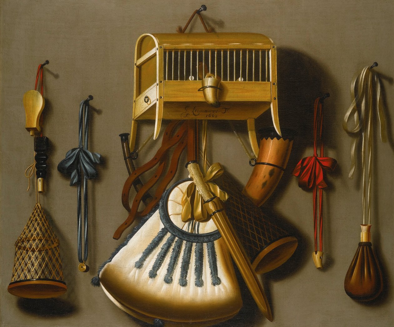 Nature morte en trompe-l