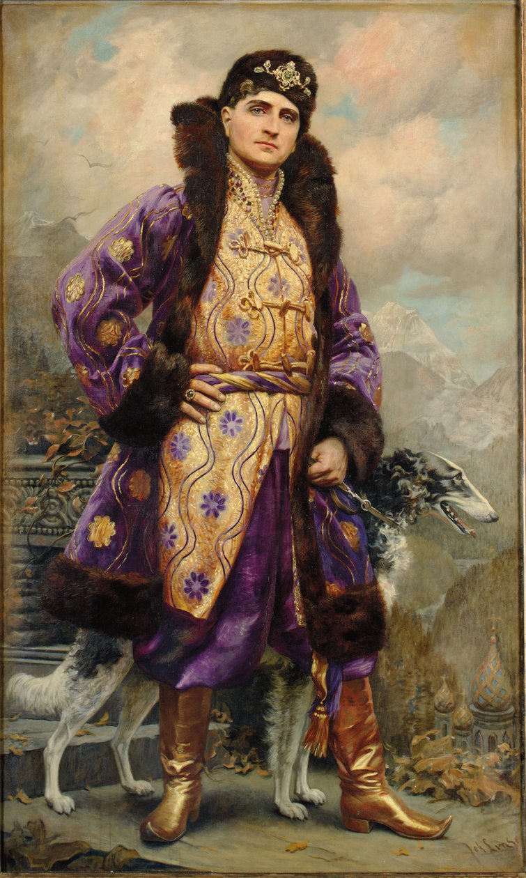 Portrait de Iusupov - Johannes Linse