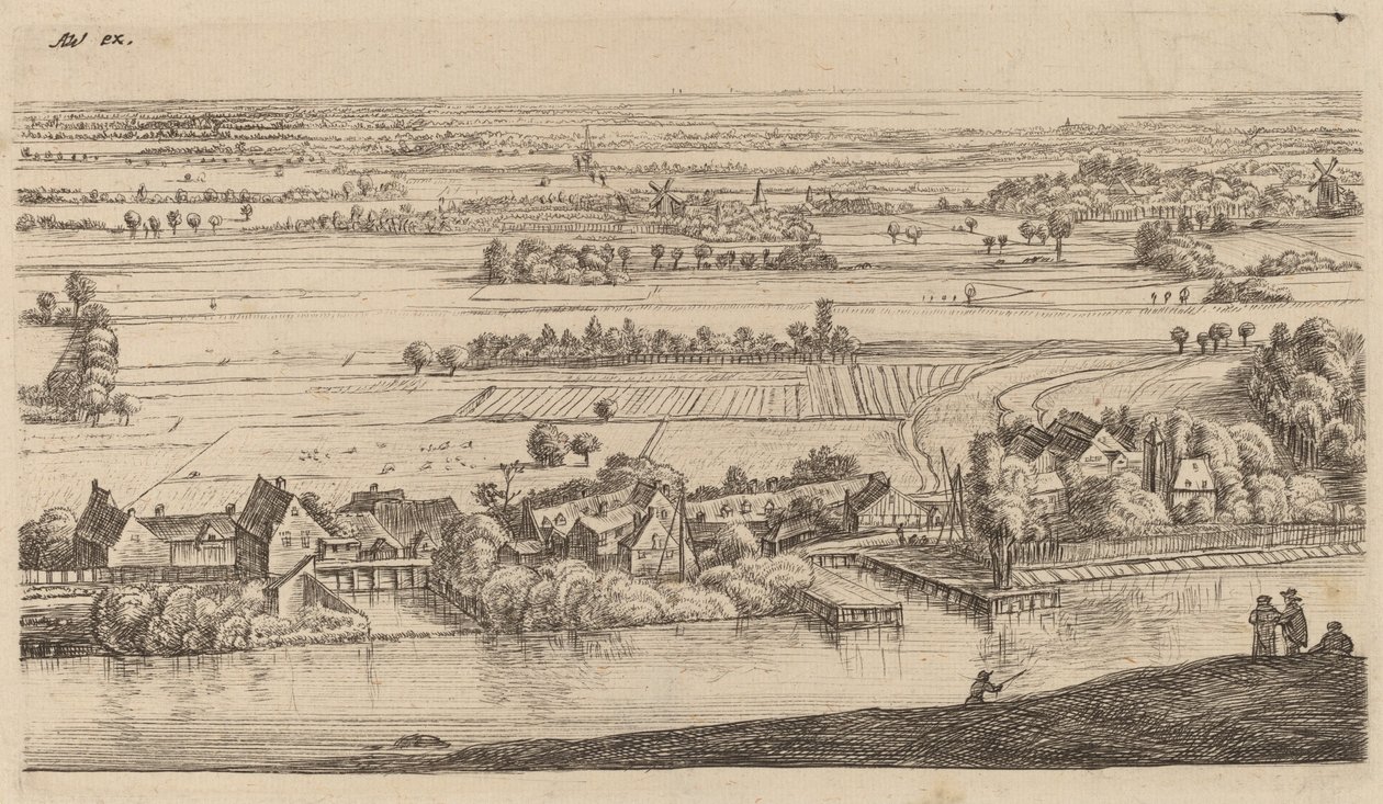 Village au bord d