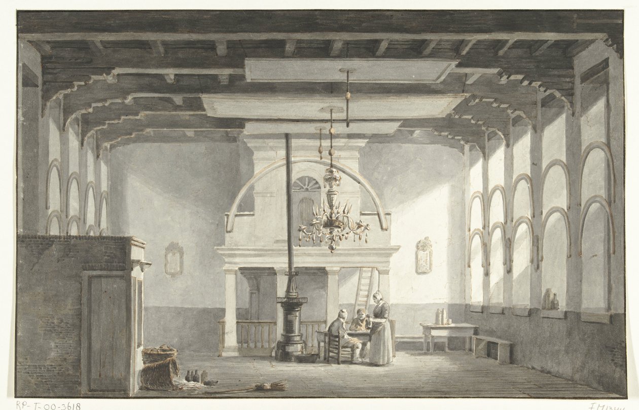 Salle des Kloveniersdoelen à Dordrecht où s