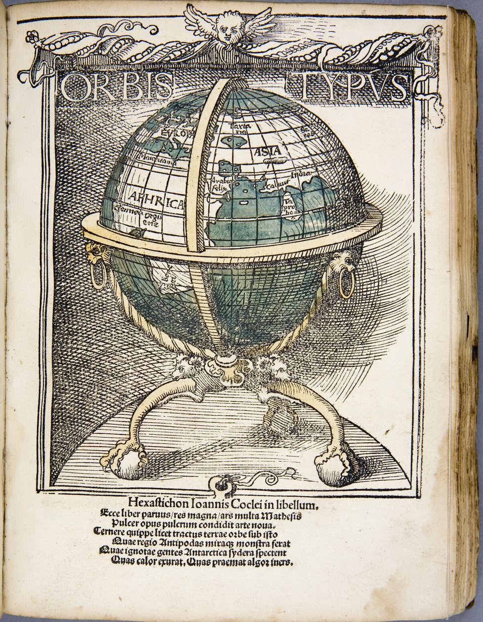 Johann Schöner, Luculentissima quaedam terrae totius descriptio - Johannes Schoner