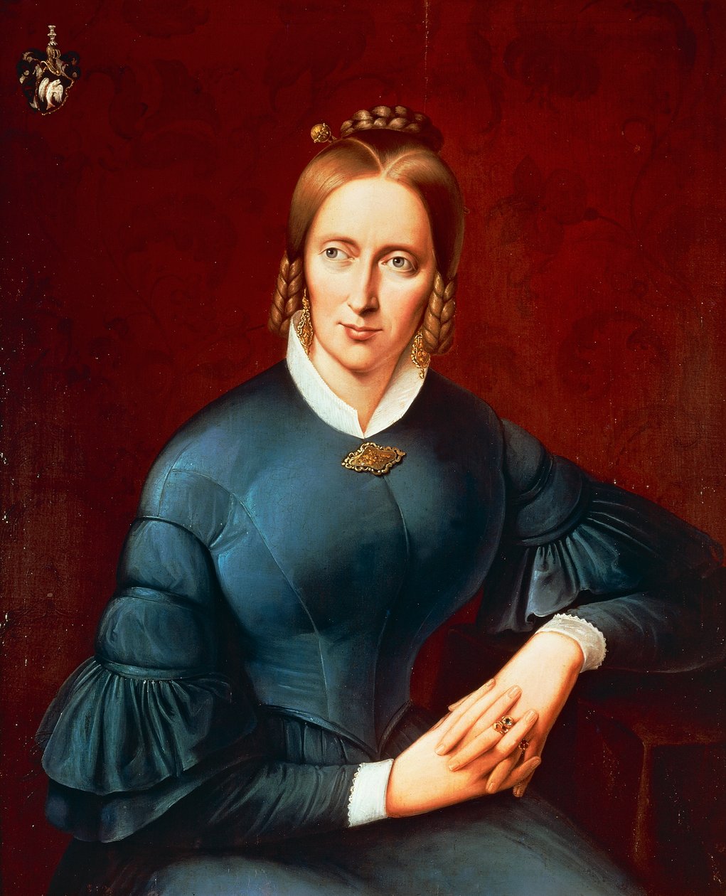 Das Spiegelbild Annette Von Droste Hülshoff Portrait d'Annette von Droste-Hulshoff | Johannes Sprick