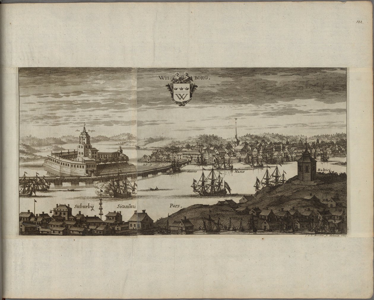 Vue de Vyborg - Johannes Van den Aveele