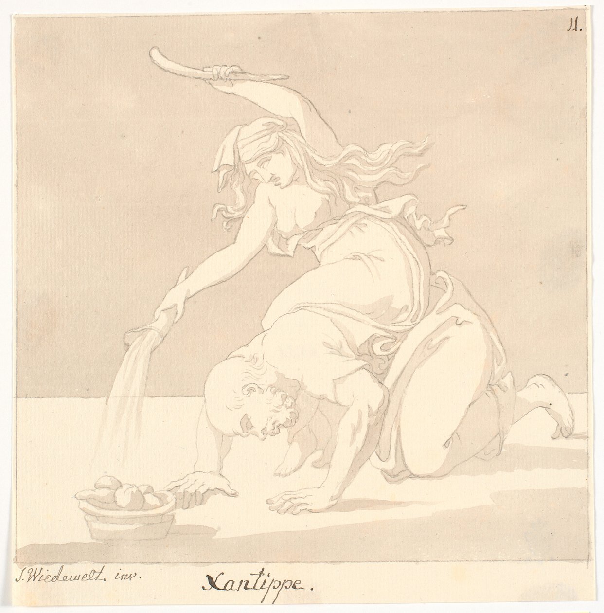 "Xantippe" - Johannes Wiedewelt