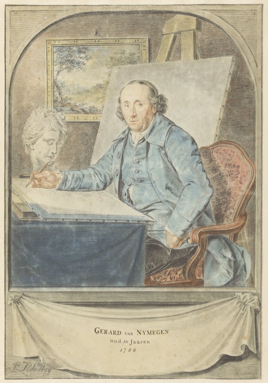 Portrait de Gerard van Nijmegen - Johannes Zacharias Simon Prey