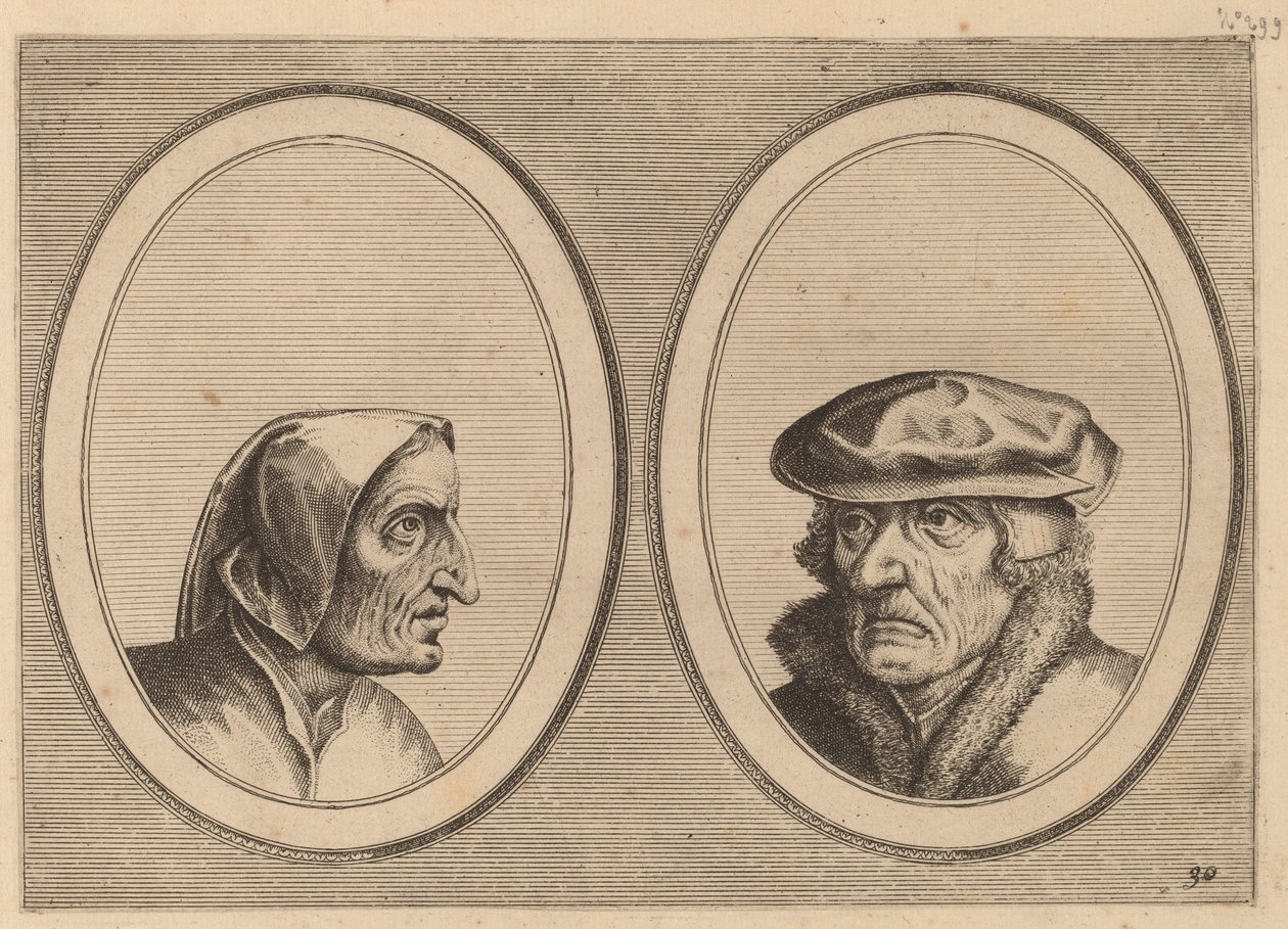 "Buyltje On-versaed" et "Waerner Altijdt-meer" - Johannes and Lucas van Doetechum after Pieter Bruegel the Elder