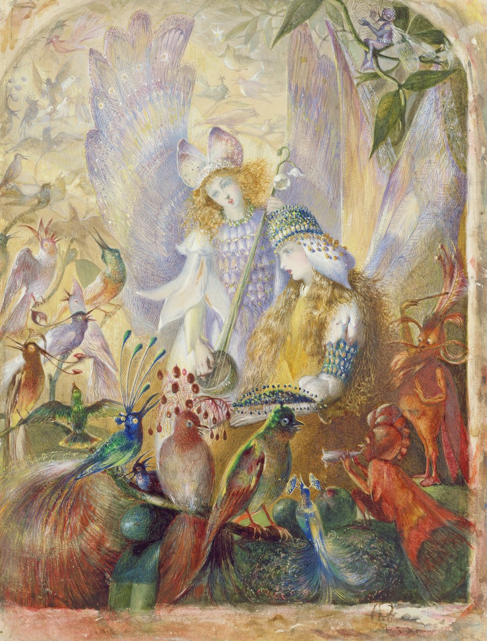 Le Concert - John Anster Fitzgerald