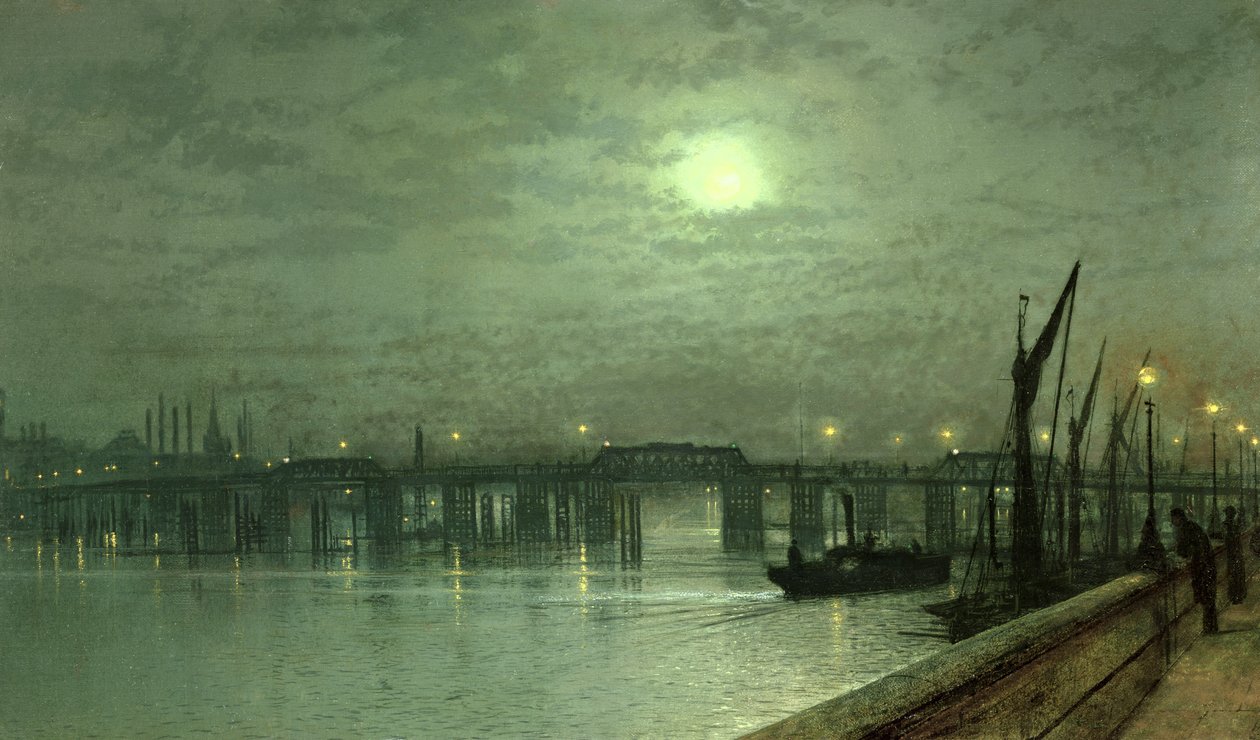 Pont de Battersea au clair de lune - John Atkinson Grimshaw