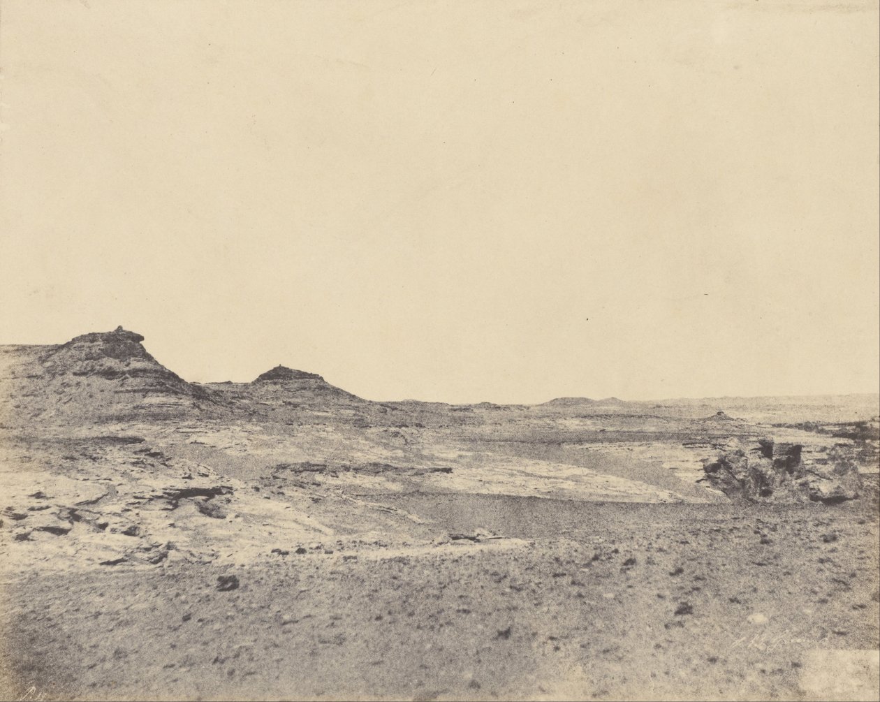 Étude de terrain près de Gebel Abousir, 2e cataracte - John Beasly Greene