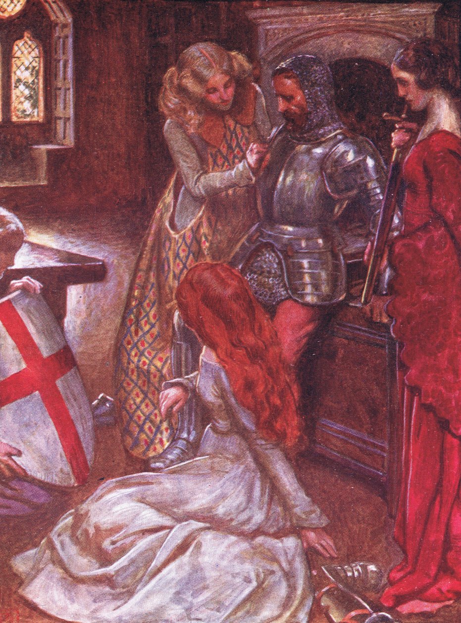 Chrétien armé - John Byam Liston Shaw