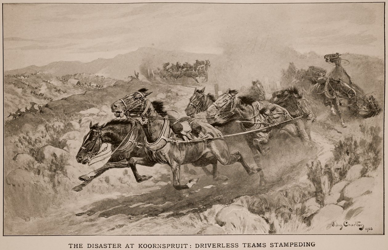 Le désastre de Koornspruit : équipes sans conducteur en débandade, 1900 - John Charlton