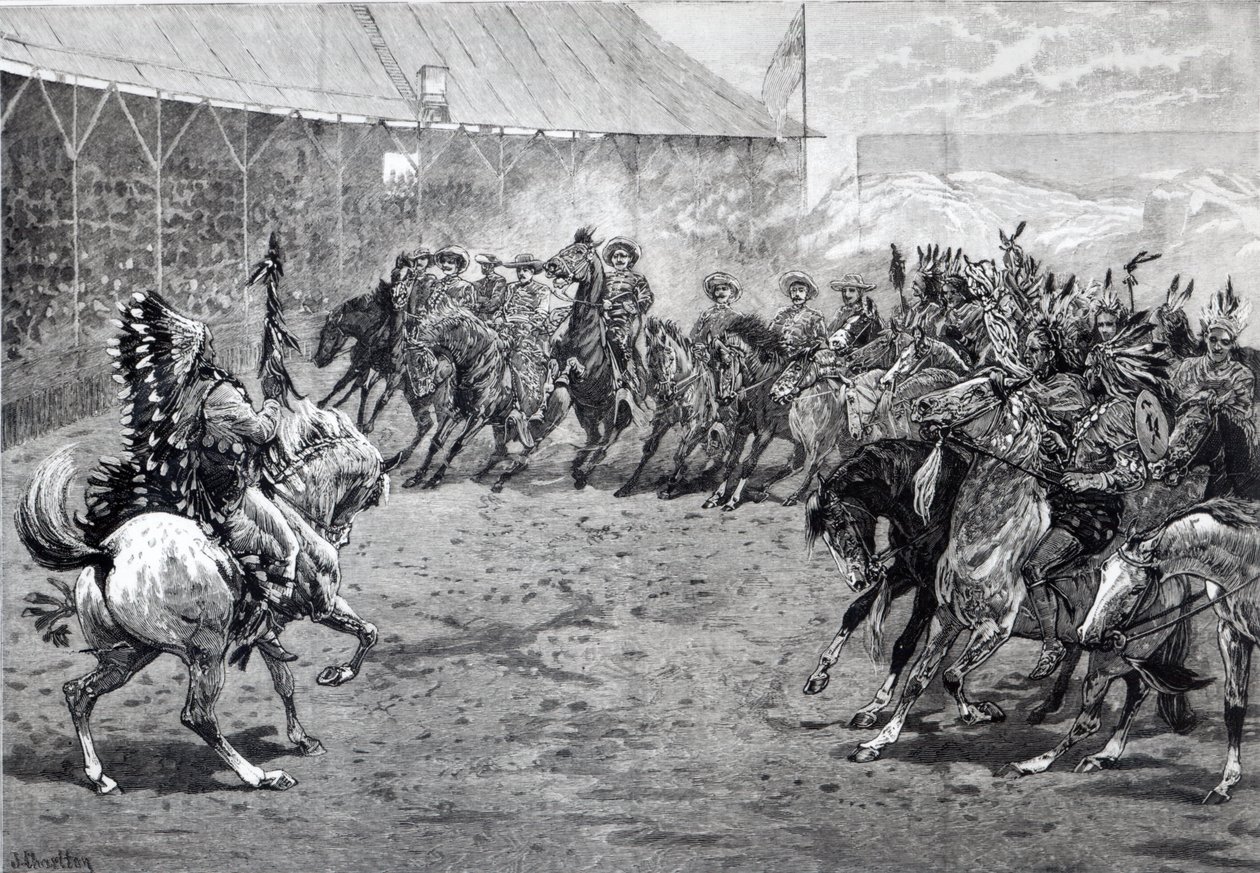 Le Wild West Show à West Brompton, 1887 - John Charlton
