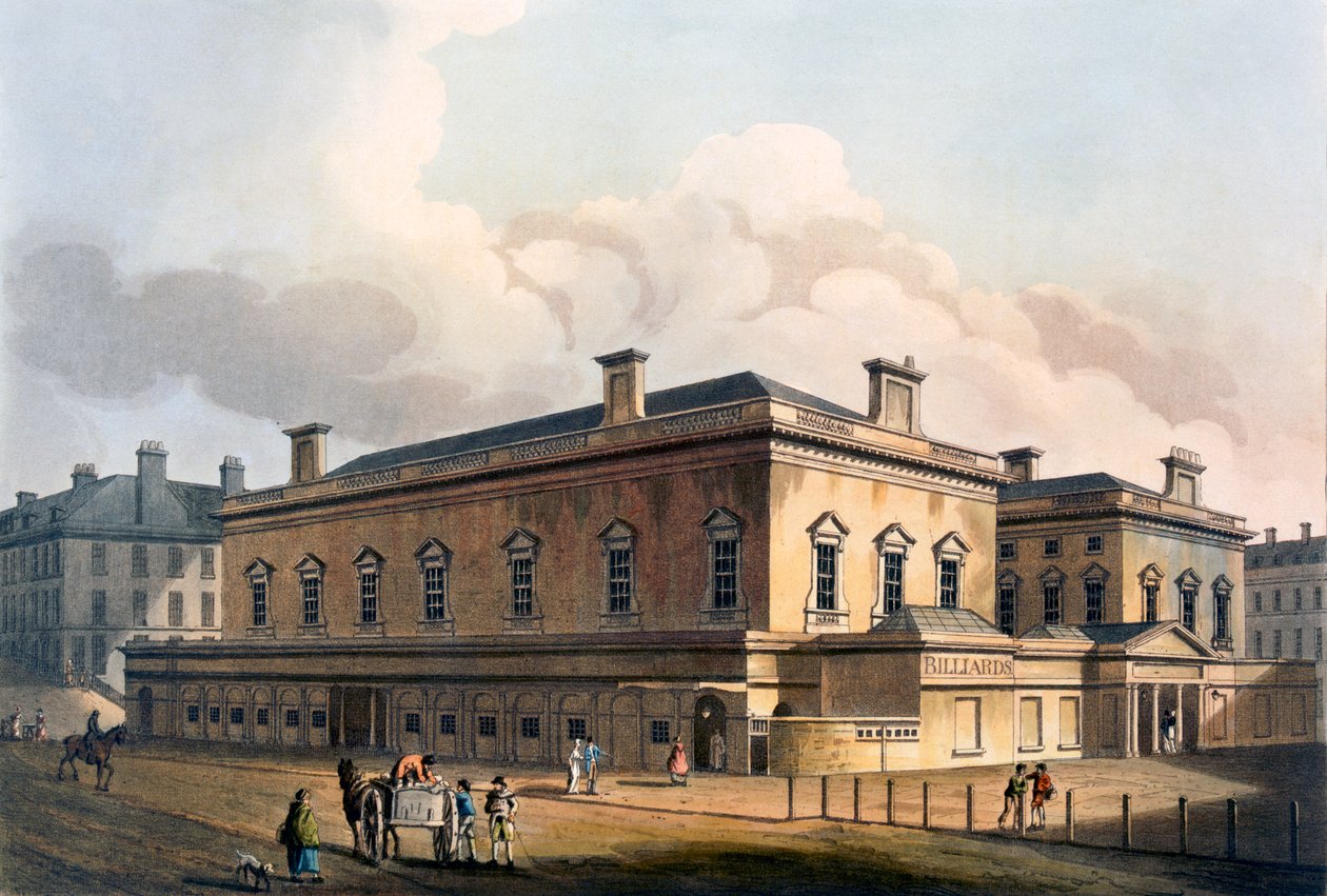 Clubhouse, Bath - John Claude Nattes