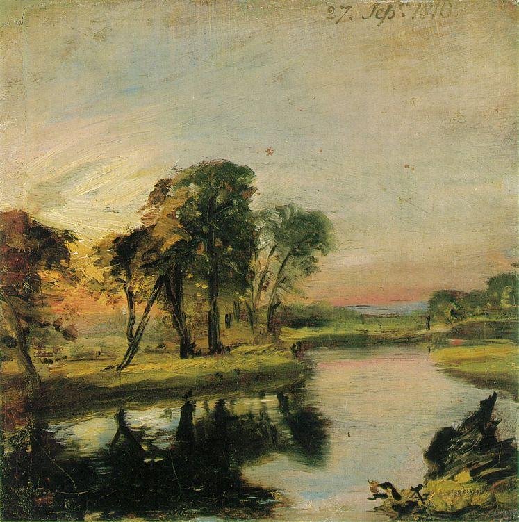 Une vue sur la Stour - John Constable