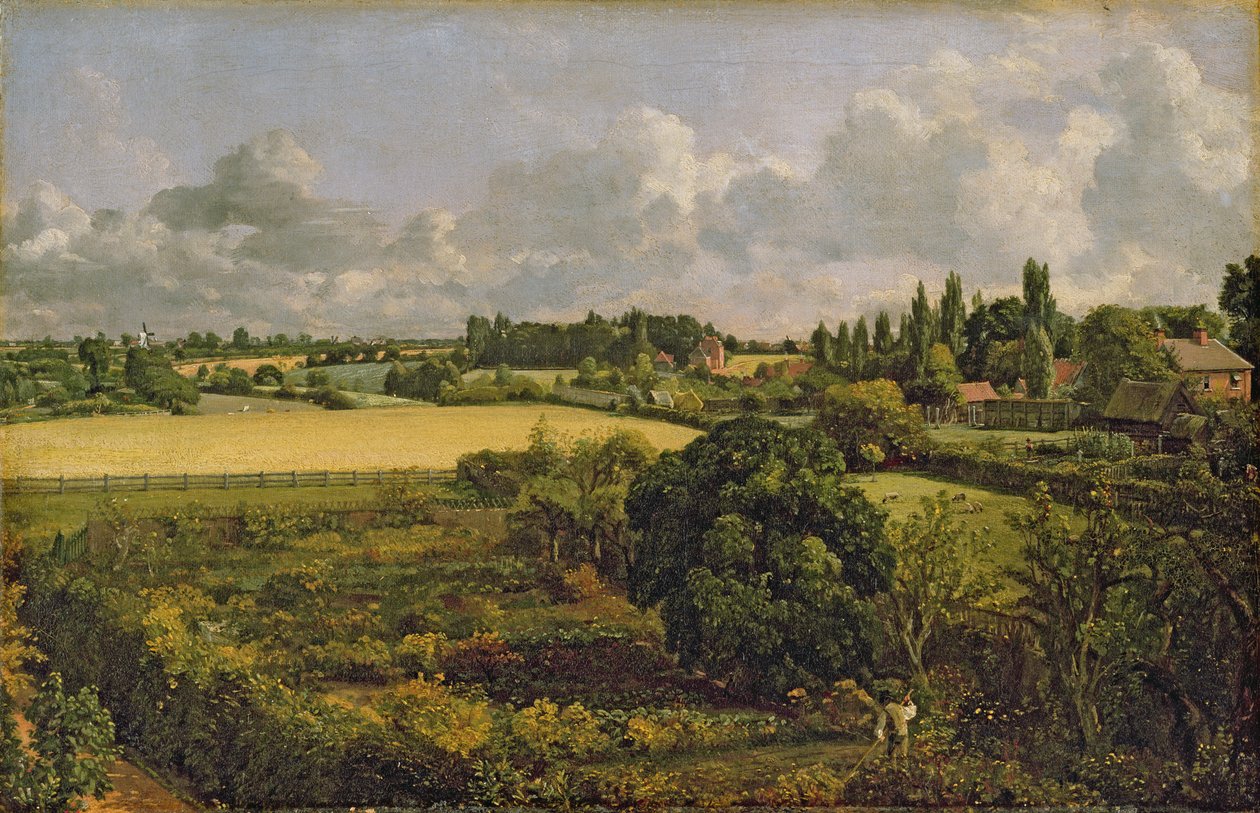 Le jardin de cuisine de Golding Constable, 1815 (paire de 331) - John Constable