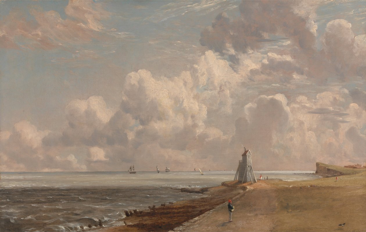 Harwich - Le phare bas et Beacon Hill - John Constable