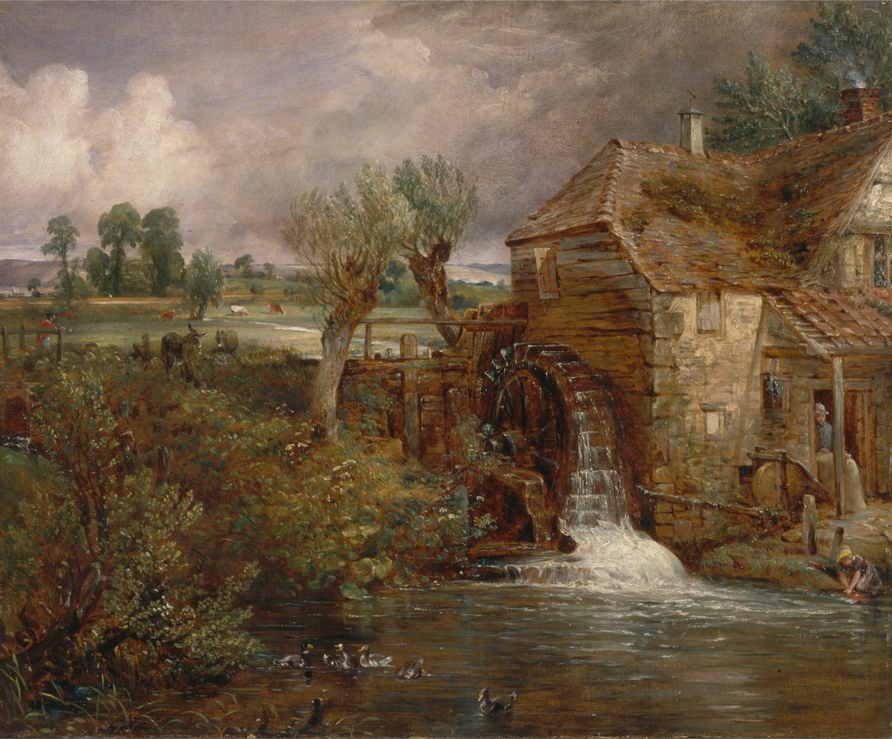 Parham Mill, Gillingham - John Constable