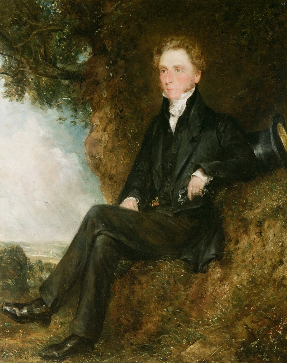 Portrait du Dr Thomas Simcox Lea, vers 1828 - John Constable